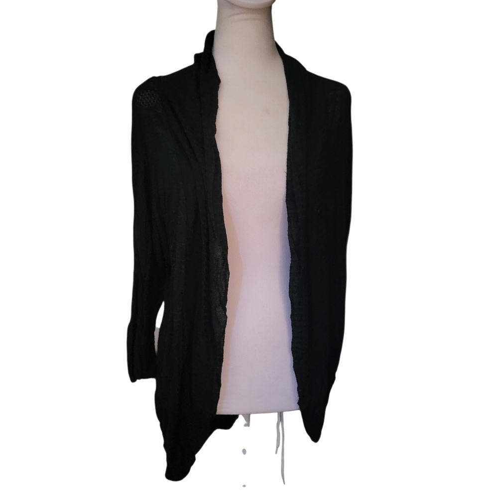 Unbranded Open Front Cardigan Black sz S